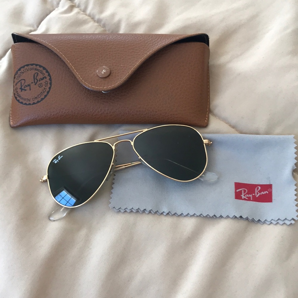 small original 55mm Aviator Ray-Bans